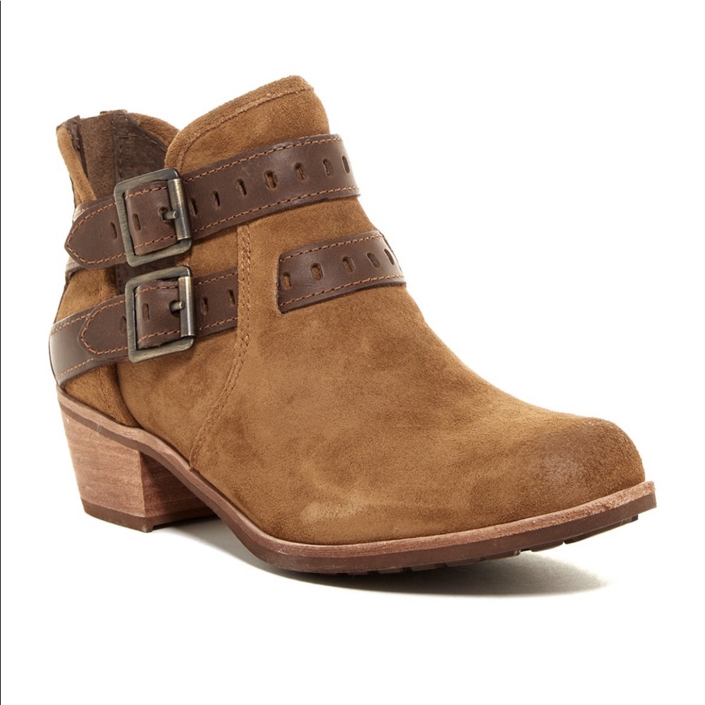 Ugg Patsy Suede Ankle Boots Chestnut